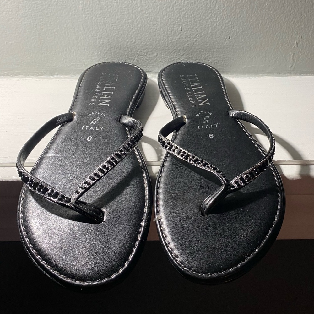 Italian shoemaker flip flops